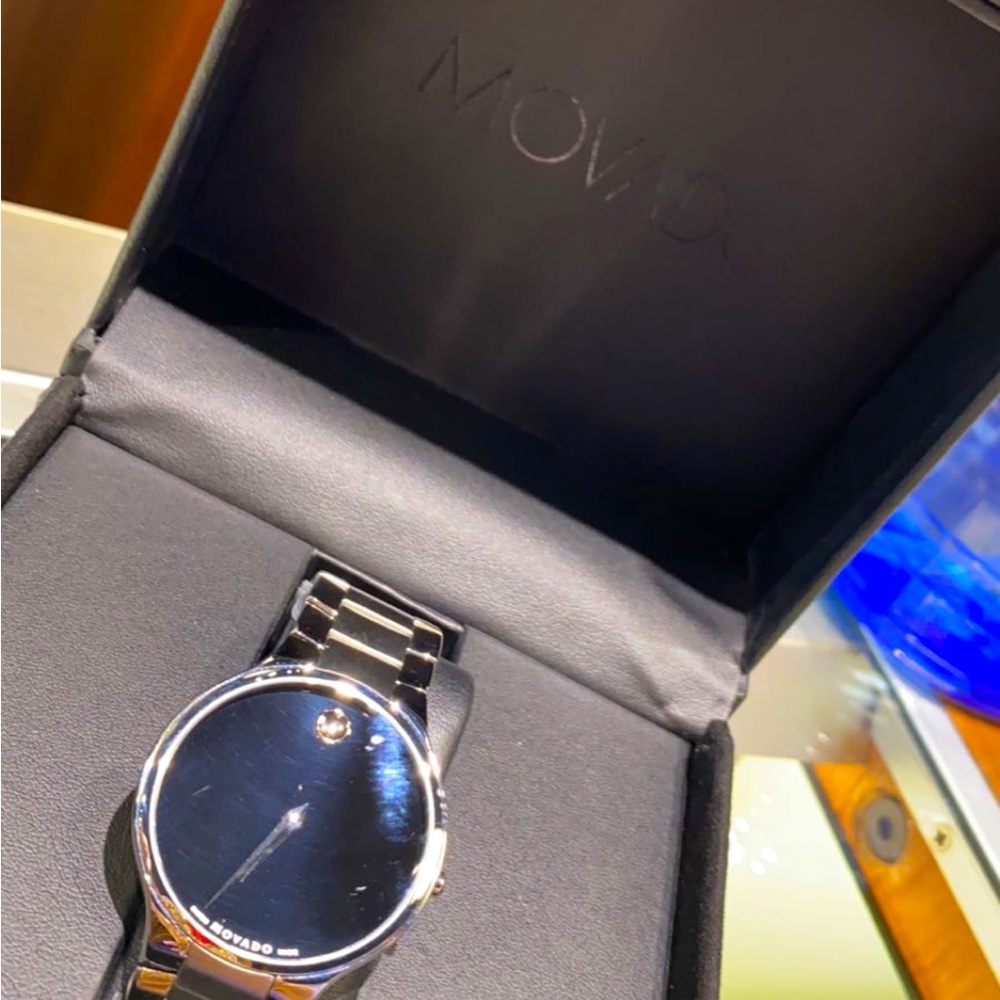 Movado Stainless Steel Bracelet Watch - Worn once